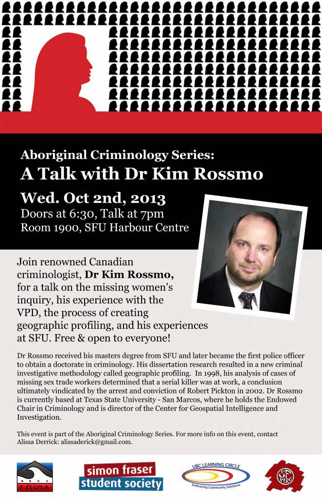 Aboriginal Youth in the Criminal Justice System with Dr. Kim Rossmo ...