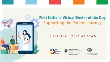 June 30th, 2021 – First Nations Virtual Doctor of the Day: Supporting the Patient Journey