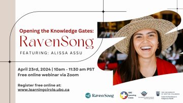 April 23rd, 2024 – Opening the Knowledge Gates: RavenSong with Alissa Assu