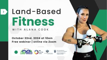 October 22nd, 2024 – Land-based Fitness with Alana Cook